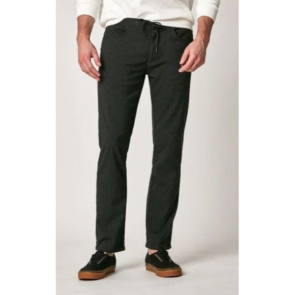 MAVI LIAM SLIM LEG DRAW STRING PANTS IN SMOKE ATHLETIC 33/32 NEW WITH TAGS!
